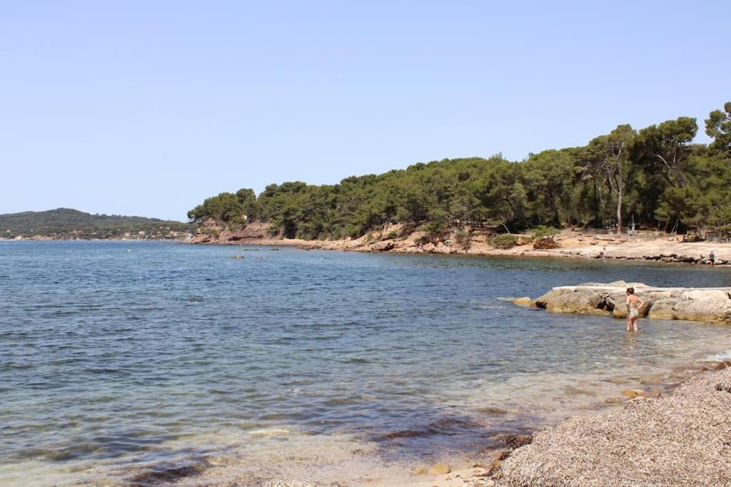 Studio L'Echappee Mandreenne Le Calme Entre Mer Et Foret แซ็ง-ม็องดรีเย-โซร์-แม ภายนอก รูปภาพ